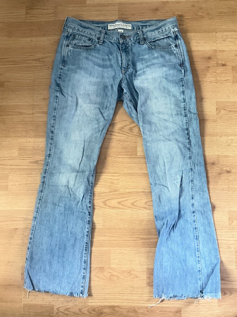 Abercombie & Fitch Emma Bootcut Jeans — Light Wash / Size 10R
